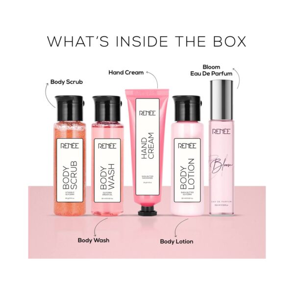 RENEE Bath & Body Care Set - Bloom (5 pcs) - RENEE