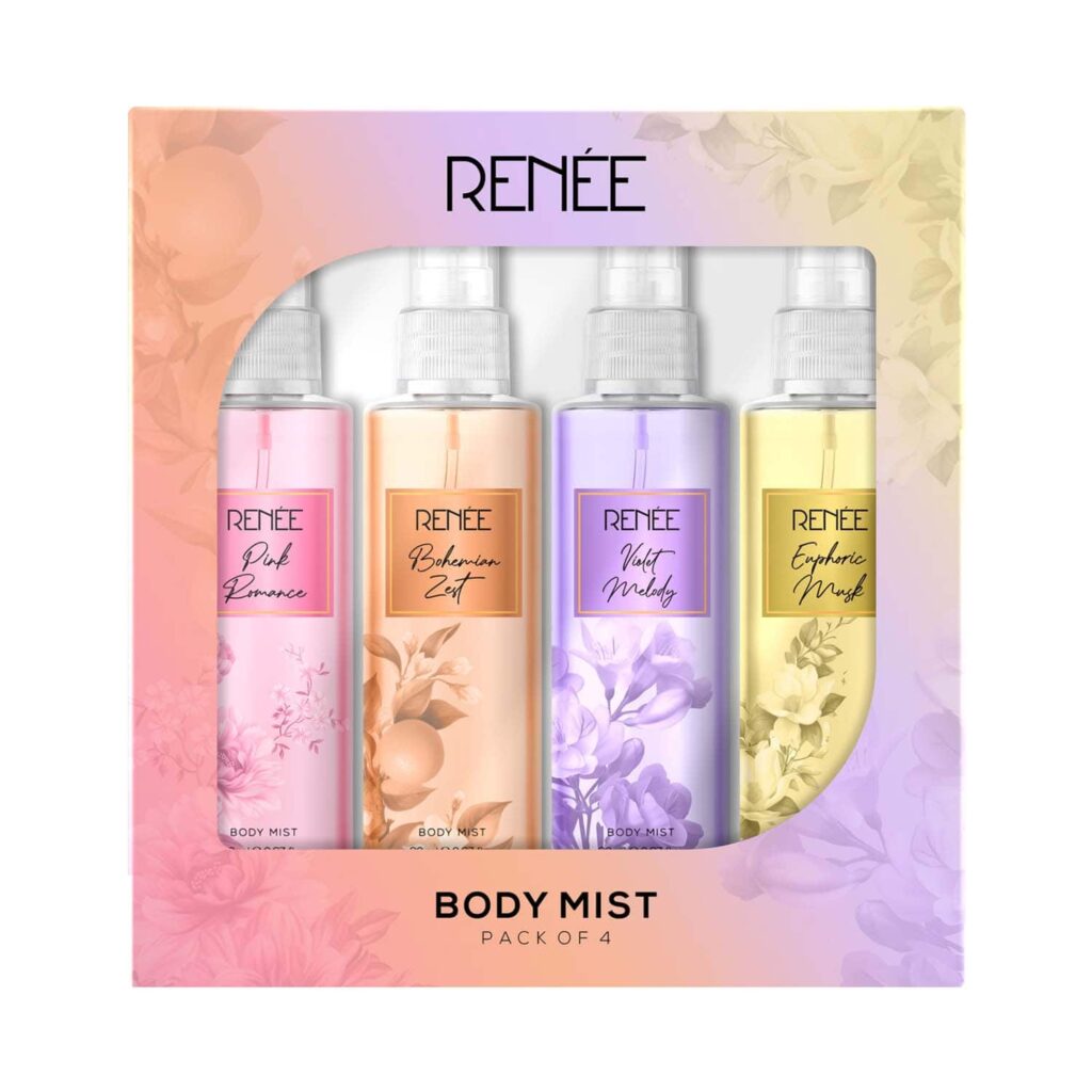 RENEE Body Mist Pack (4 Pcs) - RENEE
