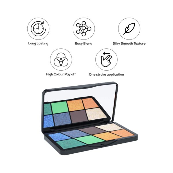 RENEE Cosmetics Bloom Hour Eyeshadow Palette - Party Hour (16g) - RENEE