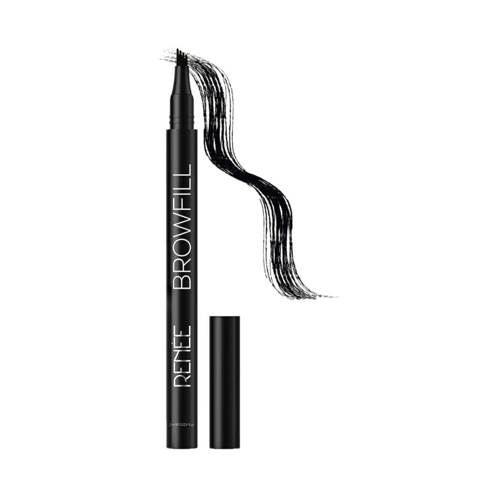Renee Cosmetics Browfill Eyebrow Pen - Black (1 ml) - RENEE