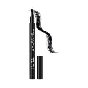Renee Cosmetics Browfill Eyebrow Pen - Black (1 ml) - RENEE