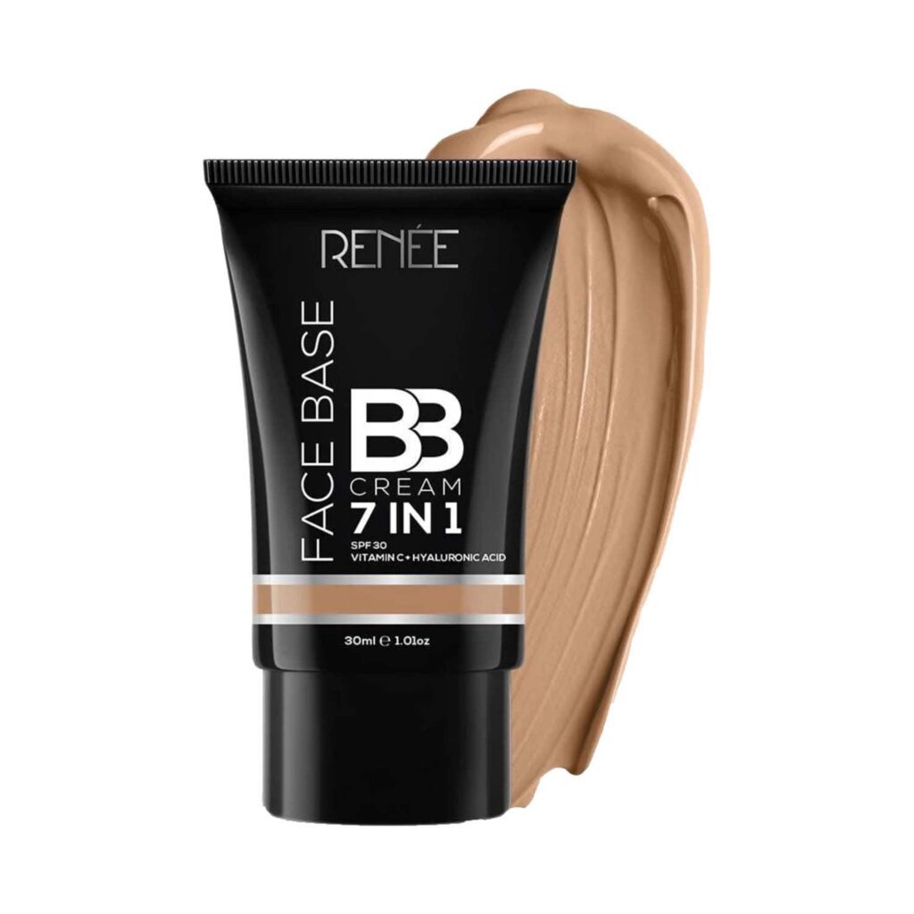 Renee Cosmetics Face Base 7 in 1 BB Cream with SPF 30 - B06 Praline 30Ml - RENEE