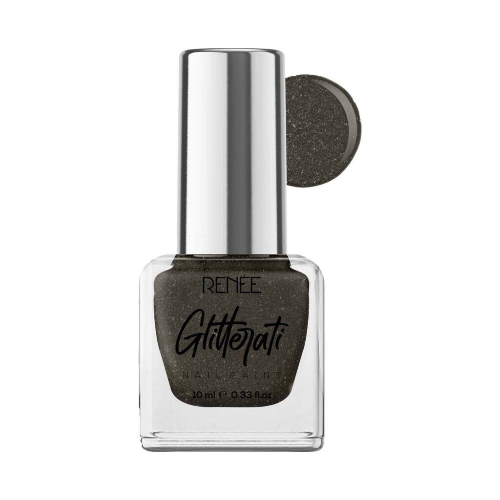 Renee Cosmetics Glitterati Nail Paint - Galaxy Dust (10 ml) - RENEE