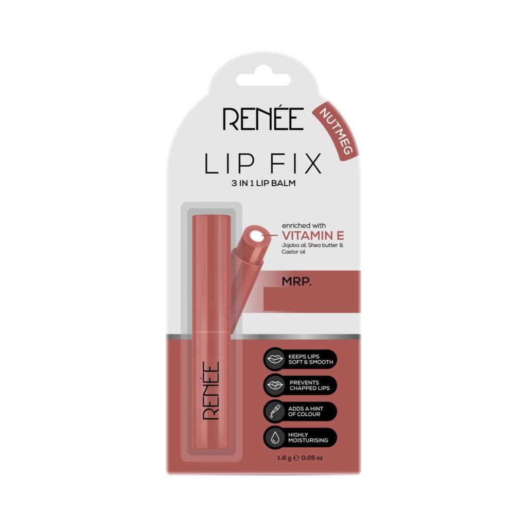 Renee Cosmetics Lip Fix Lip Balm - 02 Nutmeg (1.6 g) - RENEE