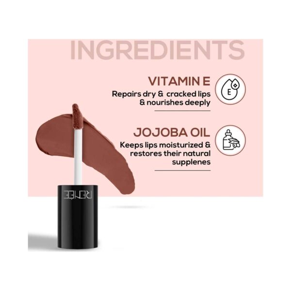Renee Cosmetics Marble Liquid Lipstick - LM03 Nora (4.5 ml) - RENEE