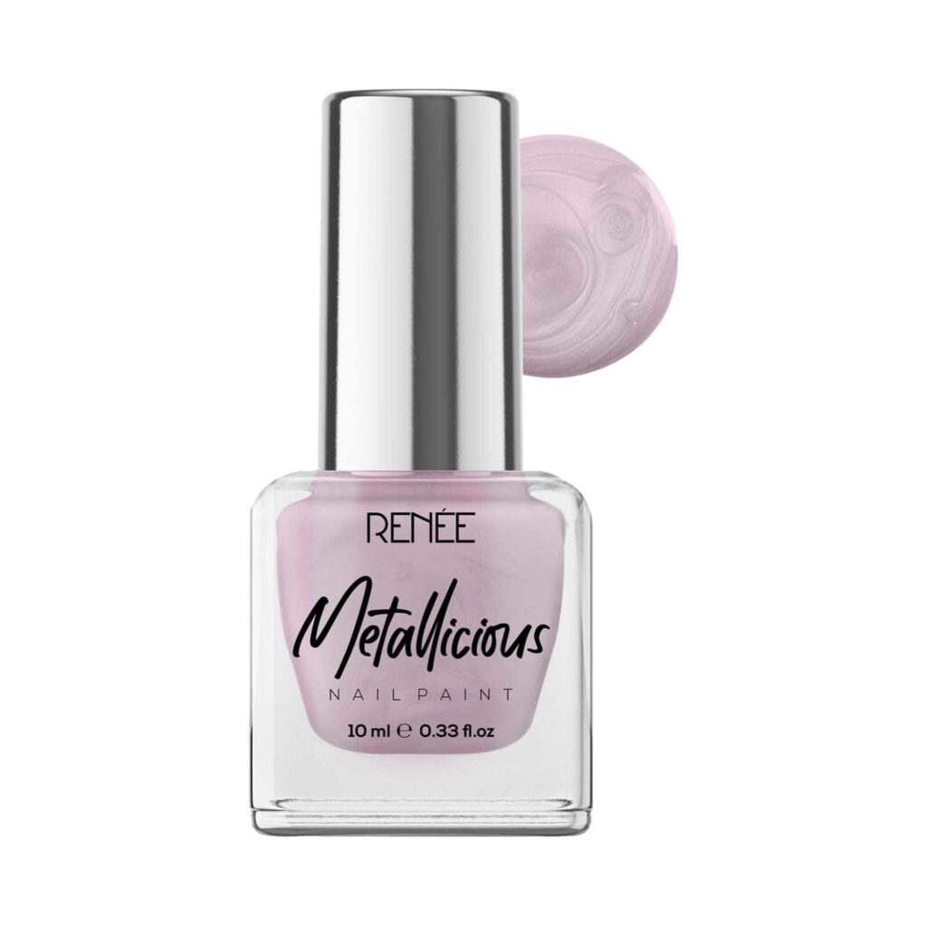 Renee Cosmetics Metallicious Nail Paint - Light Chestnut (10 ml) - RENEE