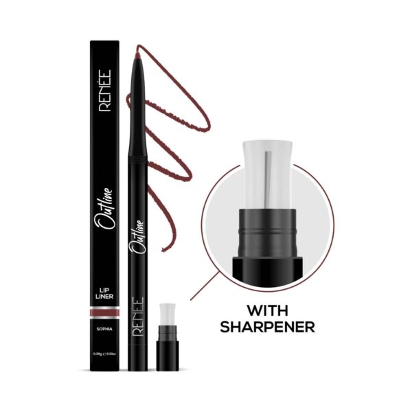Renee Cosmetics Outline Lip Liner - OT 07 Sophia (0.35 g) - RENEE