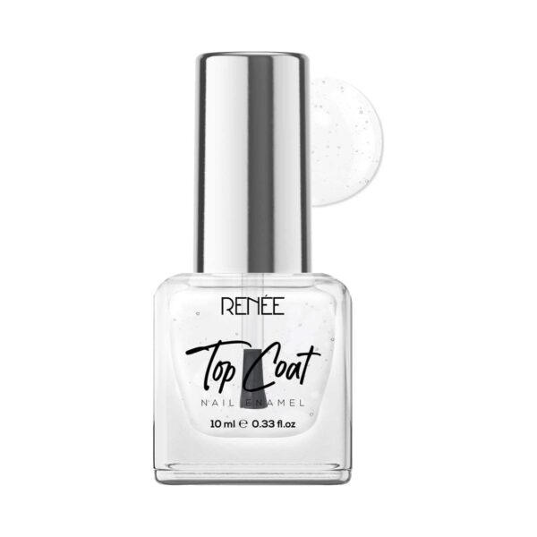 Renee Cosmetics Top Coat Nail Enamel (10 ml) - RENEE