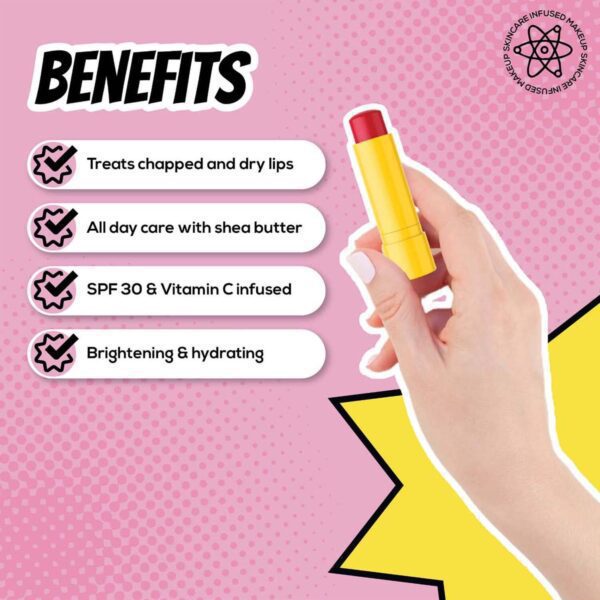 RENEE Everyday Lip Balm - Cherry Berry (4.5 g) - RENEE