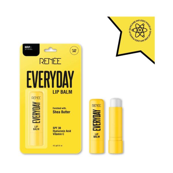 RENEE Everyday Lip Balm - Plain Jane (4.5 g) - RENEE