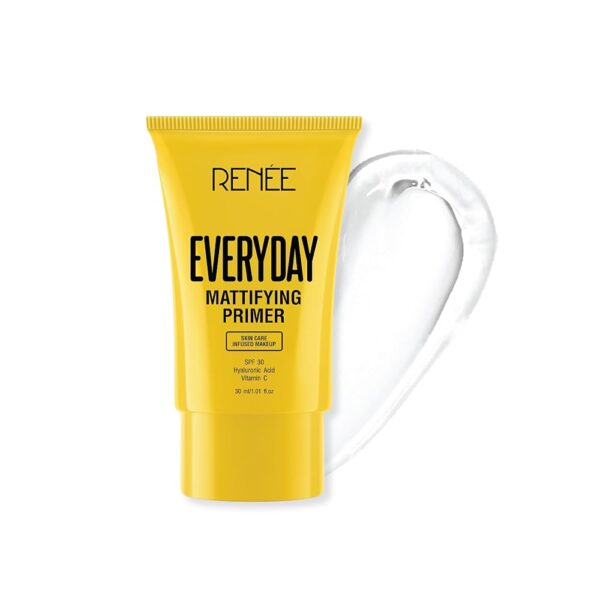 RENEE Everyday Primer, Blurs Fine Lines, Wrinkles & Pores, Smoothen Skin Texture, Lightweight & Non-Sticky, Long Lasting Formula with Matte Finish, Cruelty-Free Skincare Infused...