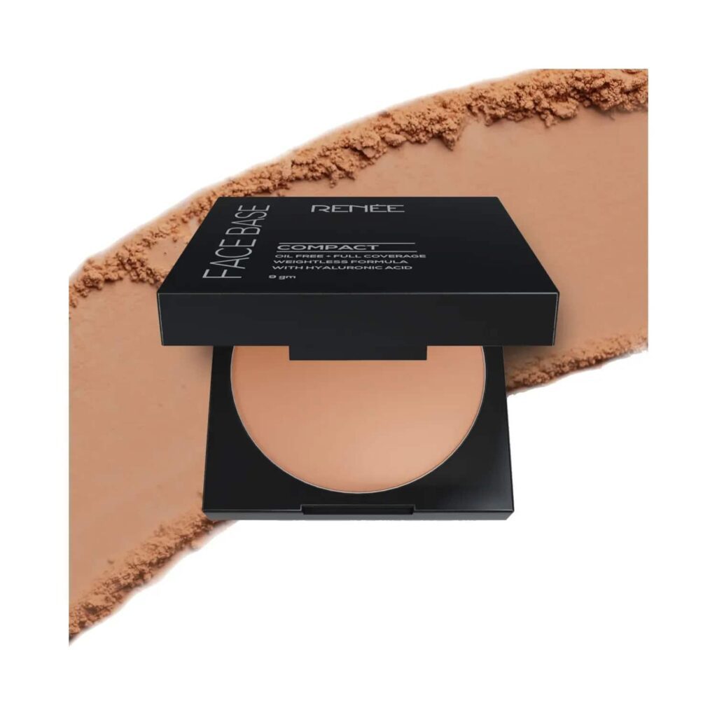 RENEE Face Base Compact - Chestnut Beige (9g) - RENEE