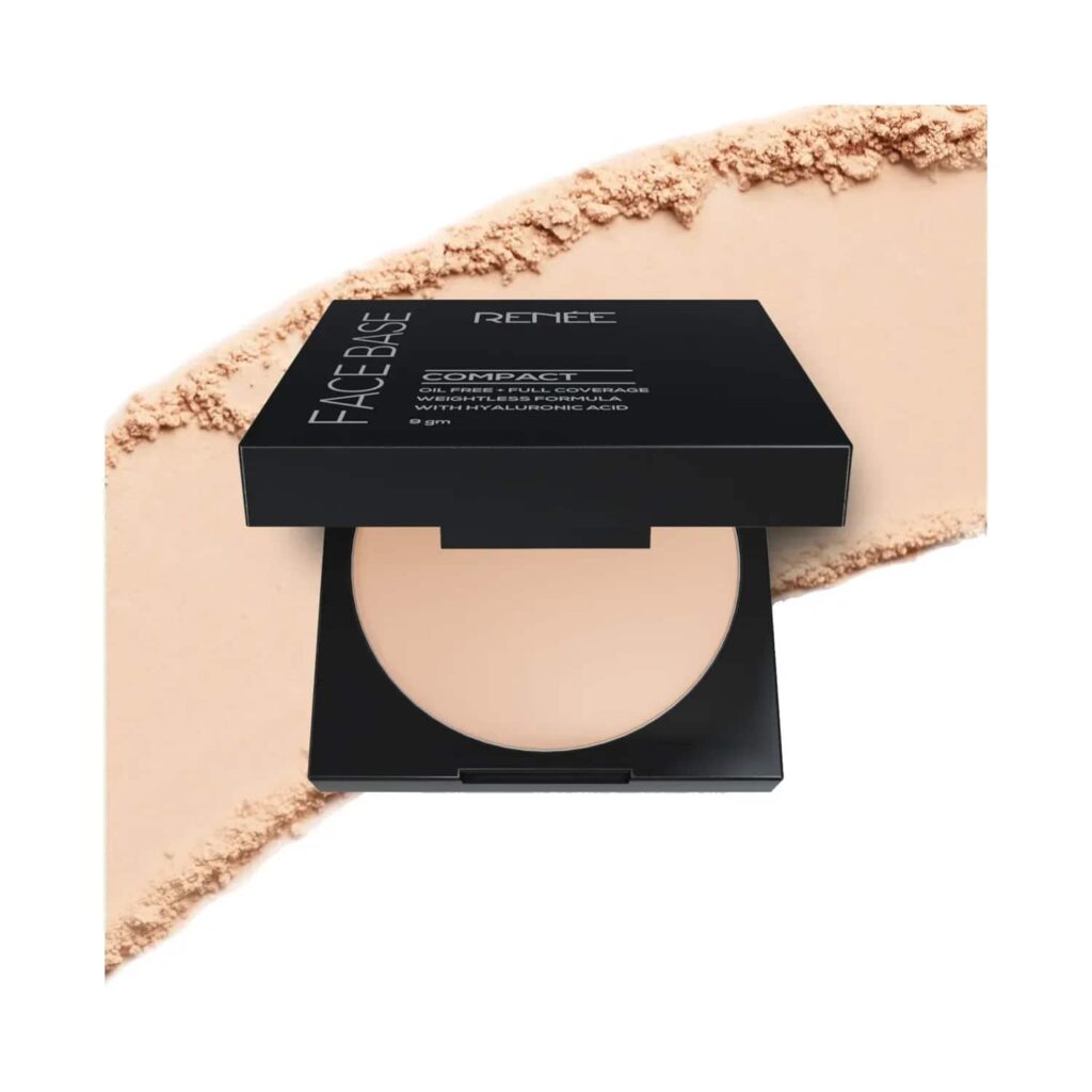 RENEE Face Base Compact - Macadamia Beige (9g) - RENEE