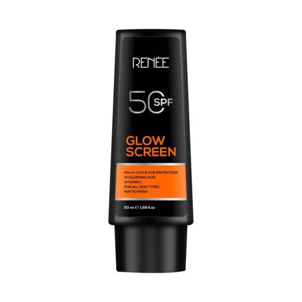 RENEE Glow Screen Sunscreen Cream SPF 50 (50ml) - RENEE