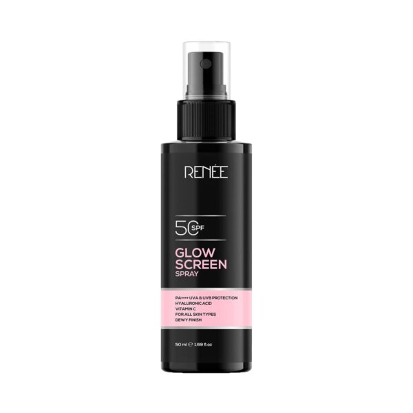 RENEE Glow Screen Sunscreen Spray SPF 50 (50ml) - RENEE