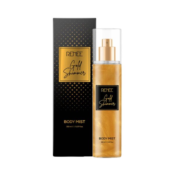 RENEE Gold Shimmer Body Mist (150 ml) - RENEE