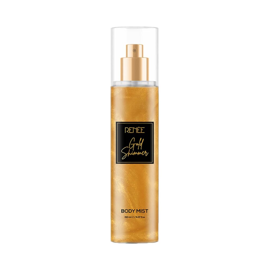 RENEE Gold Shimmer Body Mist (150 ml) - RENEE