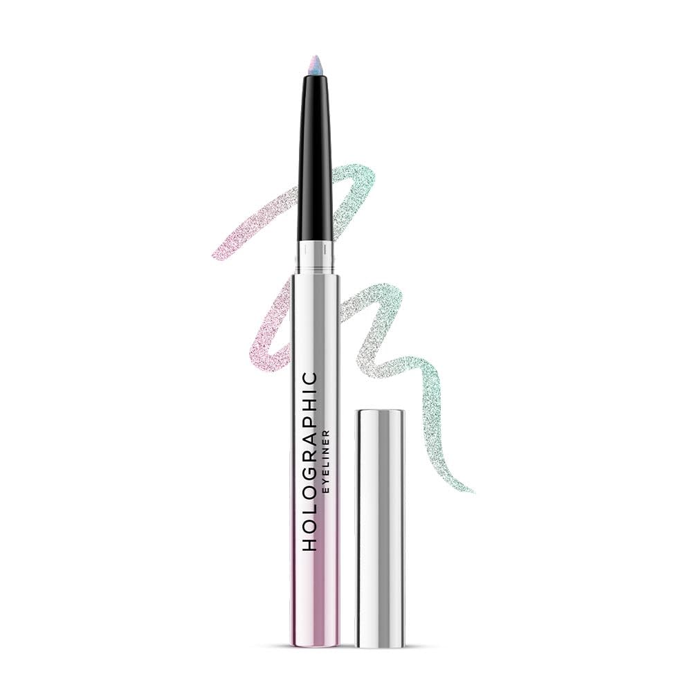 RENEE Holographic Eyeliner, Smudge-Proof & Long-Lasting, Easy Glide & Quick-Drying Formula with Monochrome Effect, Intense Color Pay-Off, Infused with Vitamin E, 04 Neptune