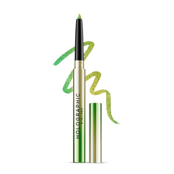 RENEE Holographic Eyeliner, Smudge-Proof & Long-Lasting, Easy Glide & Quick-Drying Formula with Monochrome Effect, Intense Color Pay-Off, Infused with Vitamin E, 02 Saturn
