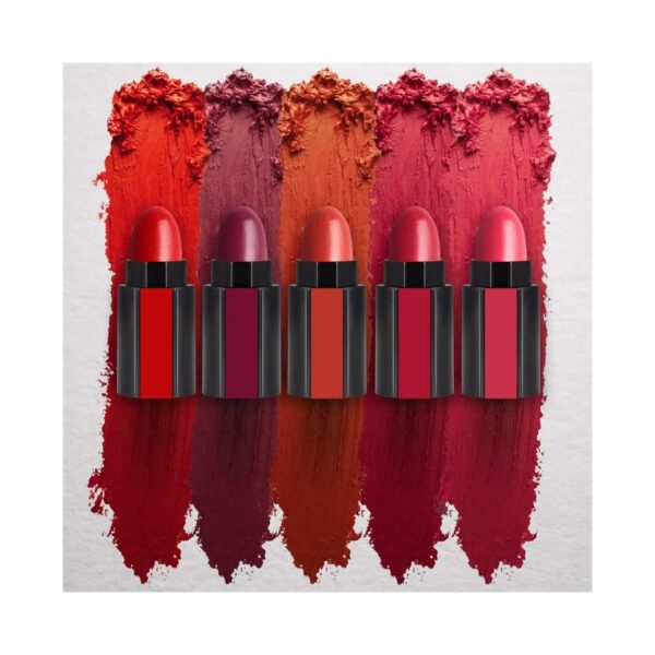 RENEE Juicy Lips Makeup Kit - Fab 5 5-In-1 Matte Lipstick and Lip Gloss Combo - RENEE