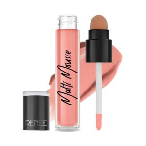 RENEE Multi-Mousse Lip Stain - MO 01 Peach Parfait (5g) - RENEE
