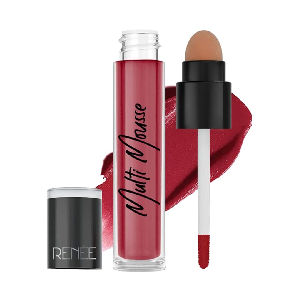 RENEE Multi-Mousse Lip Stain - MO 02 Cherry Souffle (5g) - RENEE
