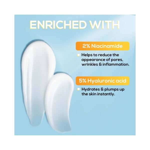 RENEE Pore Minimizing Sunscreen SPF 50 With 5% Hyaluronic acid & 2% Niacinamide (50 ml) - RENEE