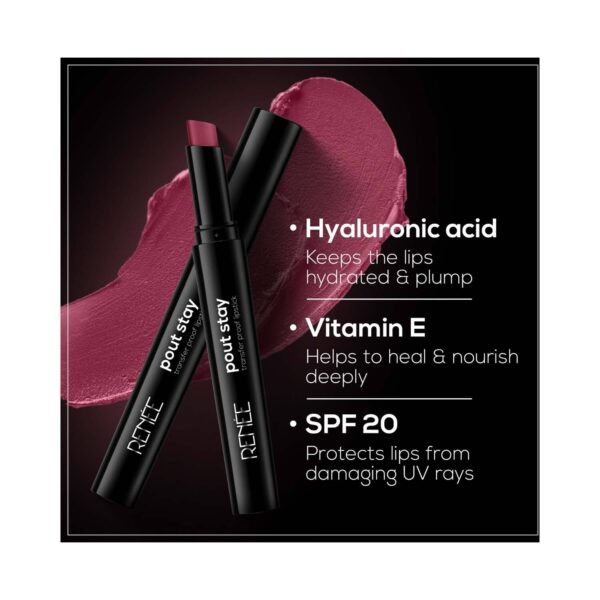 RENEE Poutstay Transfer Proof Lipstick - 09 Kira (2 g) - RENEE
