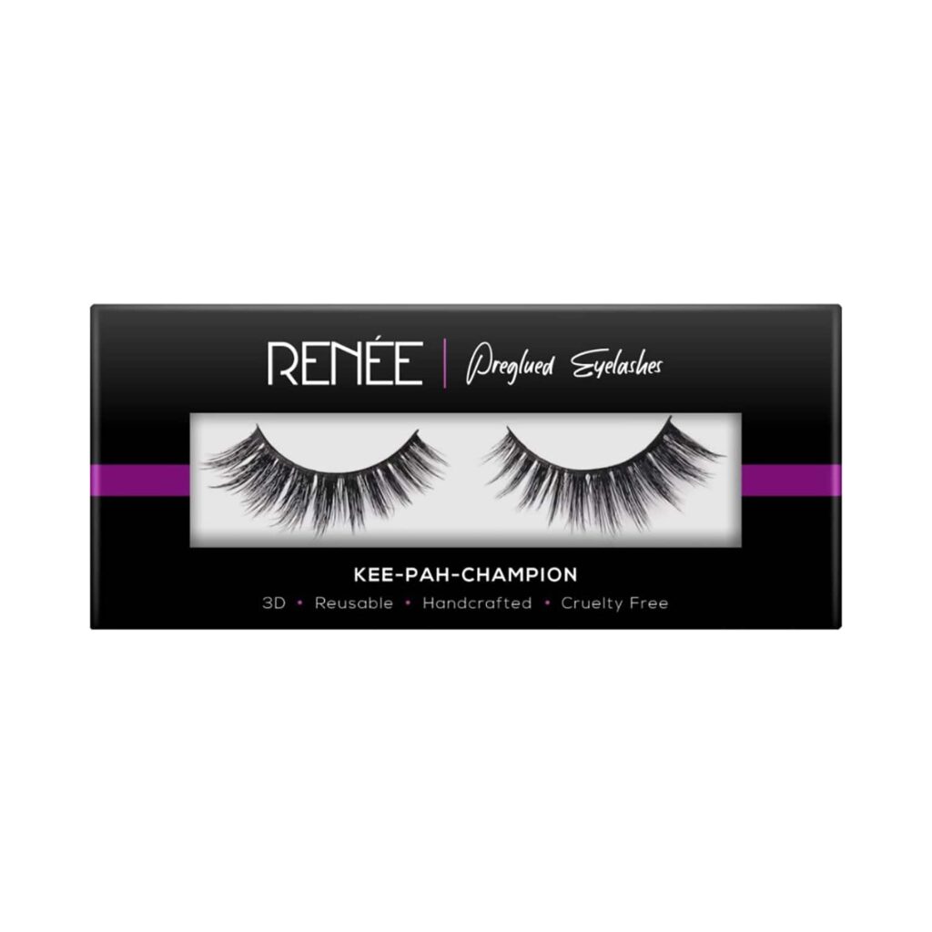 RENEE Pre-Glued Kee-Pah-Champion Eyelashes (1 Pair) - RENEE