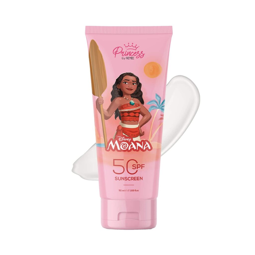 RENEE Princess Disney Moana SPF 50 Sunscreen (50 ml) - RENEE