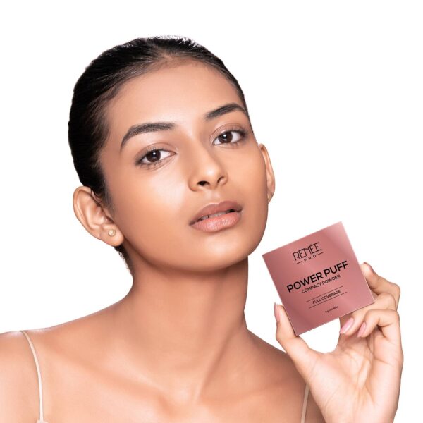 RENEE Pro Power Puff Compact Powder - 060 Strength (9 g) - RENEE