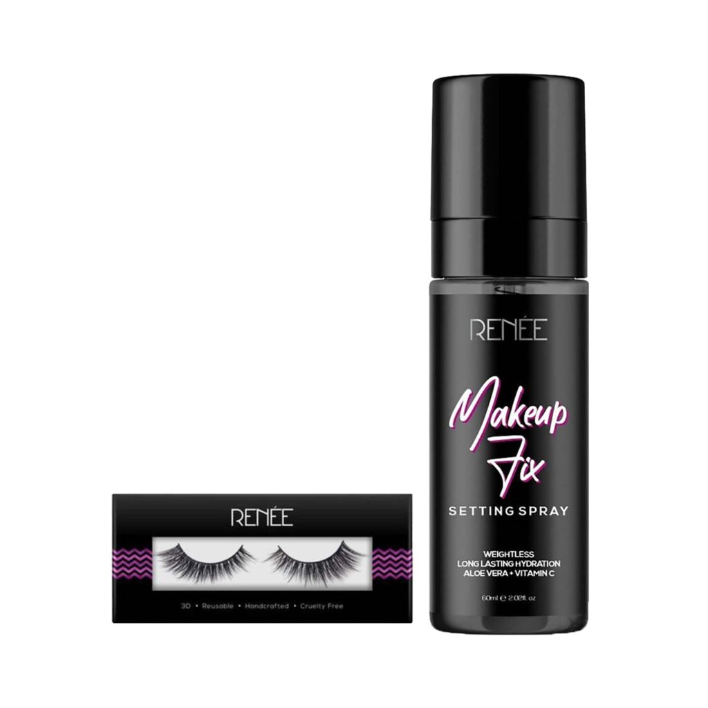 RENEE Pure Finish Combo - False Eyelashes + Setting Spray - RENEE