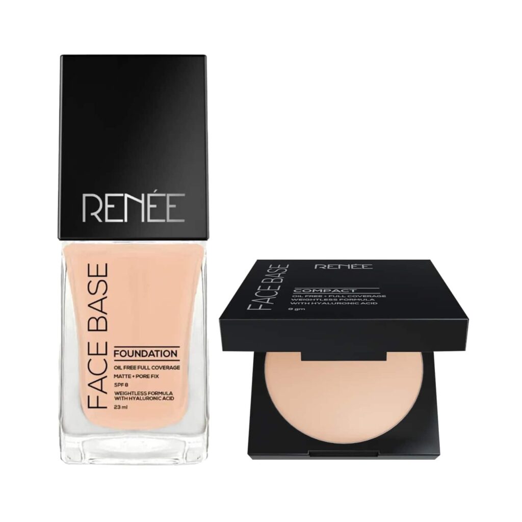 RENEE Pure Perfection Makeup Duo Combo - Foundation + Compact - RENEE