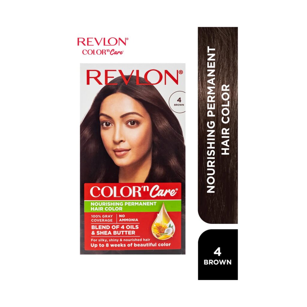Revlon Color N Care Permanent Hair Color Cream - 3N Darkest Brown (40g+67.5ml) - Revlon