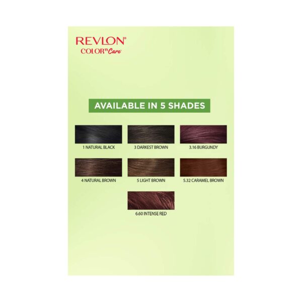 Revlon Color N Care Permanent Hair Color Cream - 3RV Burgundy (40g+67.5ml) - Revlon