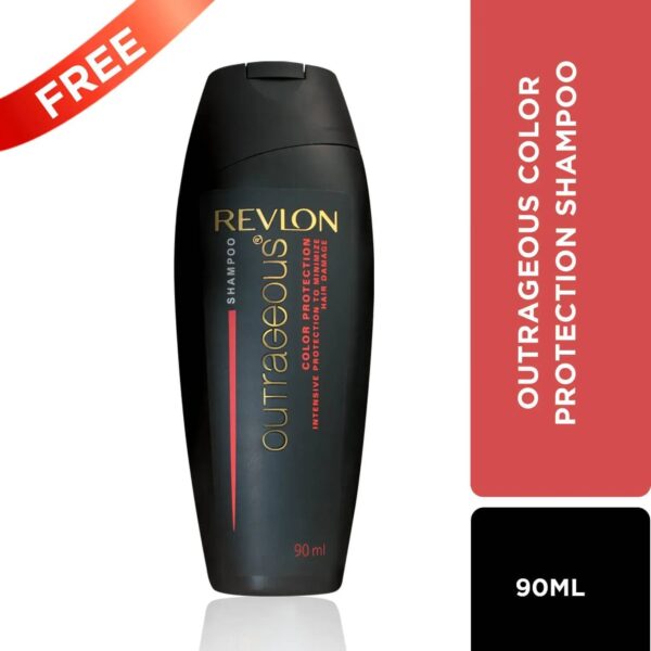 Revlon Colorsilk Beautiful Hair Color with Keratin + Free Shampoo - 1N Black (90ml) - Revlon