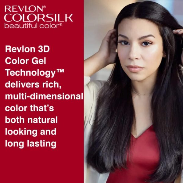 Revlon Colorsilk Beautiful Hair Color with Keratin + Free Shampoo - 5G Light Golden Brown (91.8ml) - Revlon
