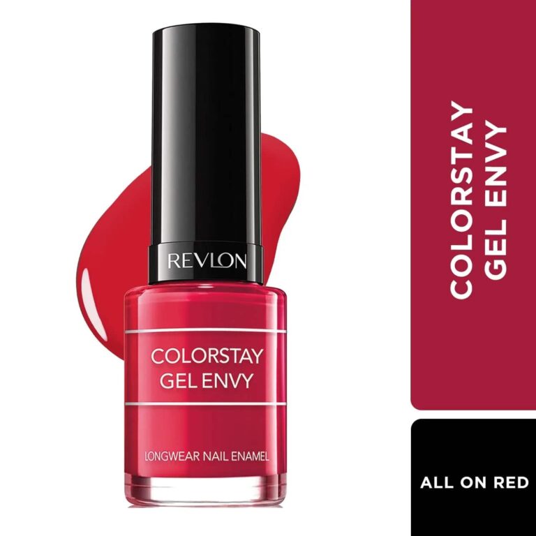 Revlon Colorstay Gel Envy Long Wear Nail Enamel - All On Red (11.6ml) - Revlon