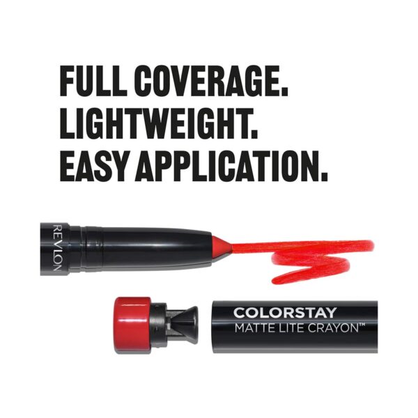 Revlon Colorstay Matte Lite Crayon - Ruffled Feathers (1.4g) - Revlon