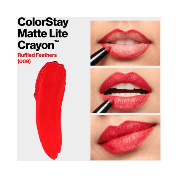 Revlon Colorstay Matte Lite Crayon - Ruffled Feathers (1.4g) - Revlon