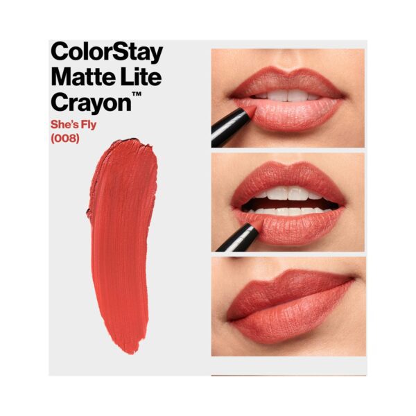 Revlon Colorstay Matte Lite Crayon - She's Fly (1.4g) - Revlon