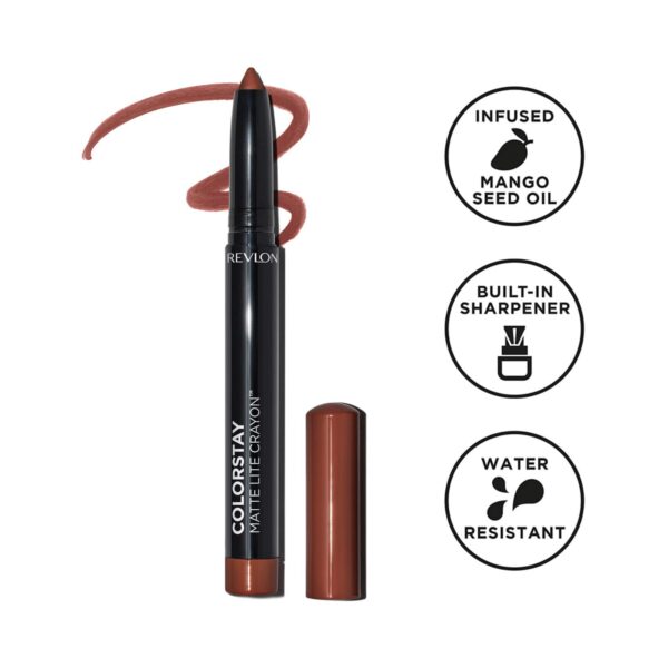 Revlon Colorstay Matte Lite Crayon - Souffle All Day (1.4g) - Revlon