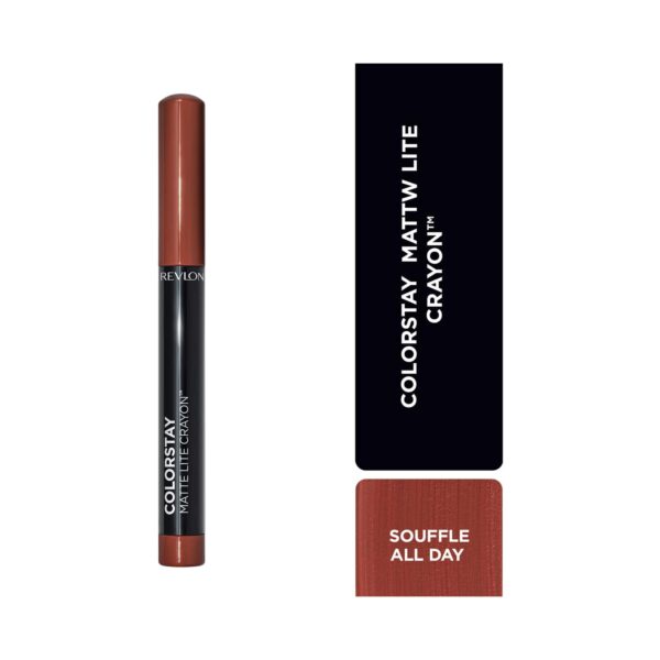 Revlon Colorstay Matte Lite Crayon - Souffle All Day (1.4g) - Revlon