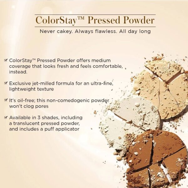 Revlon Colorstay Pressed Compact Powder - Light (8.4g) - Revlon