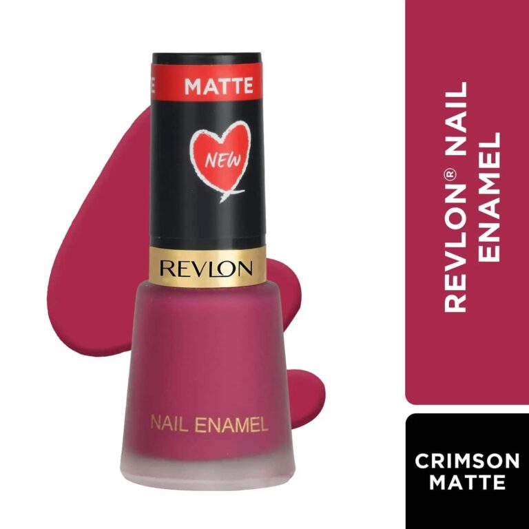 Revlon Nail Enamel - Crimson Matte (8ml) - Revlon