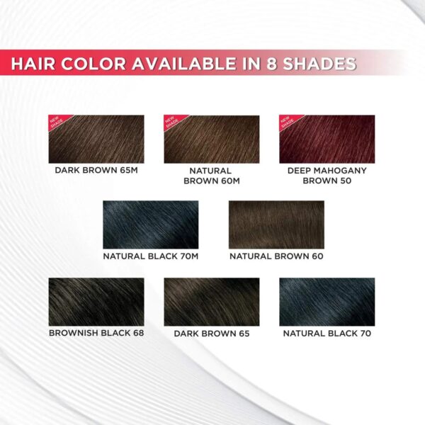 Revlon Top Speed Hair Color - 50 Deep Mahogany Brown (80g+15ml) - Revlon