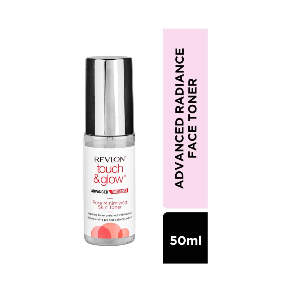 Revlon Touch & Glow Advanced Radiance Pore Minimizing Skin Toner (50g) - Revlon