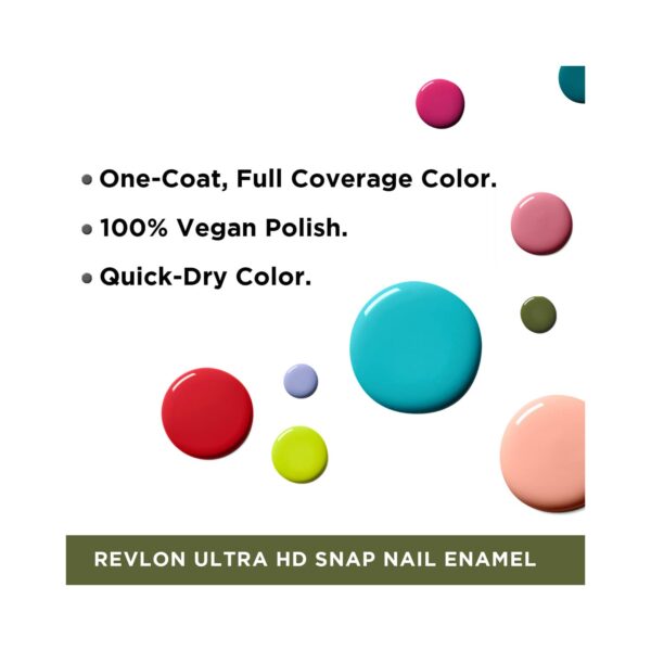 Revlon Ultra HD Snap Nail Polish - Commander In Chief (8ml) - Revlon