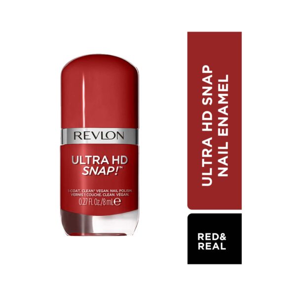 Revlon Ultra HD Snap Nail Polish - Red & Real (8ml) - Revlon