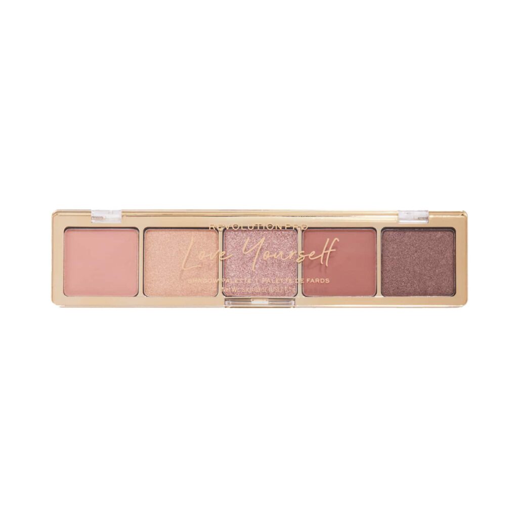 Revolution Pro Glam Eyeshadow Palette - Love Yourself Soft Pink (5.5g) - Revolution Pro
